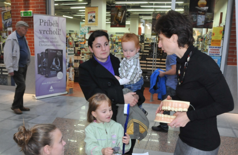 Jana Stejskalová poradila, jak se starat o zuby.-